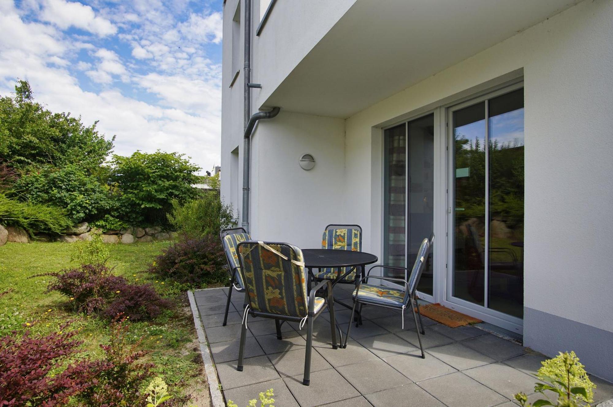 Terrasse, Gratis Nutzung Vom Ahoi Erlebnisbad Und Sauna In Sellin - Villa Antje Fewo 04 Goehren  Eksteriør billede